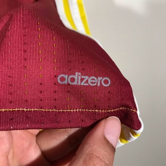 🎉 3 for $20 Adidas Burgandy Yellow Soccer Jersey - Picture 6 of 8
